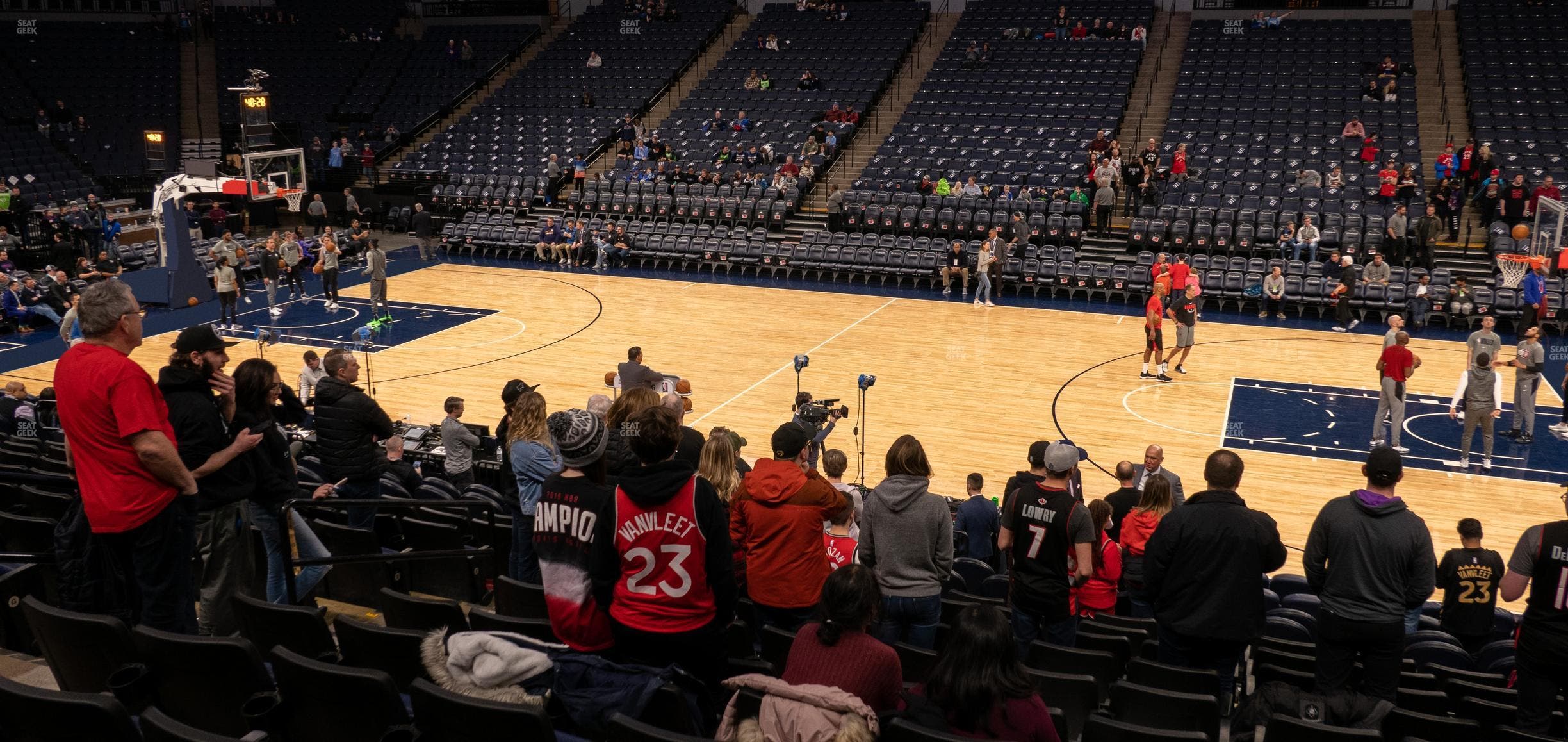 Target Center - Section 130 Seat View