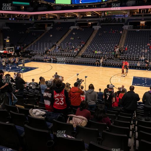 Target Center - Section 130 Seat View
