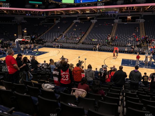 Target Center - Section 130 Seat View