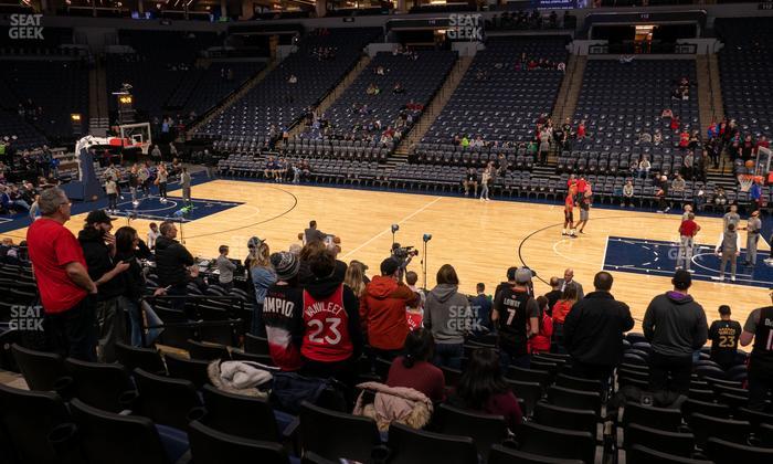 Target Center - Section 130 Seat View