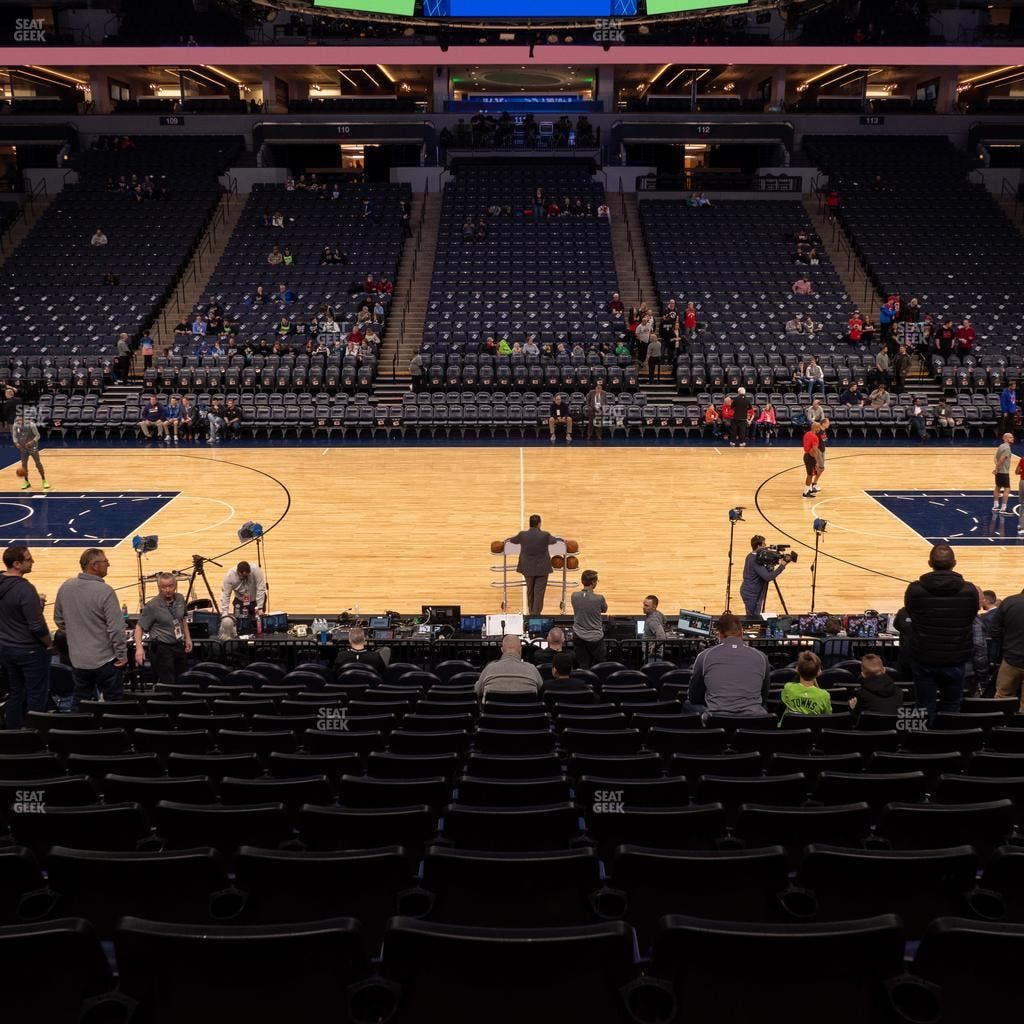 Target Center - Section 131 Seat View