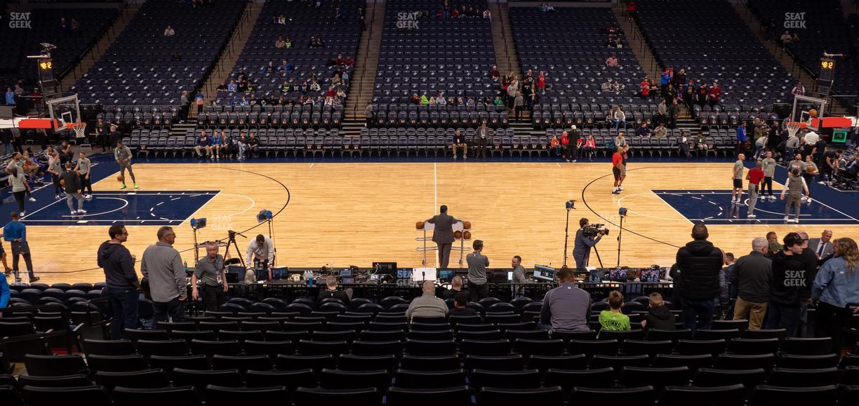 Target Center - Section 131 Seat View