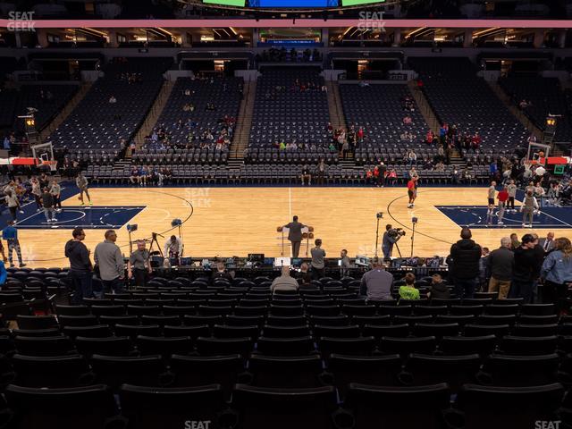 Target Center - Section 131 Seat View