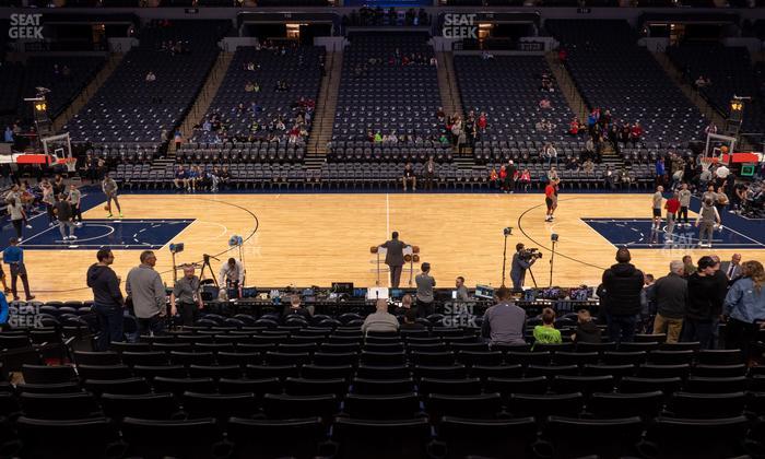 Target Center - Section 131 Seat View