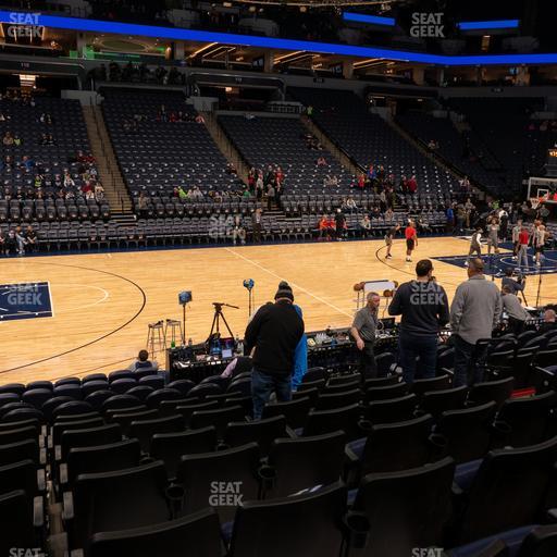 Target Center - Section 132 Seat View