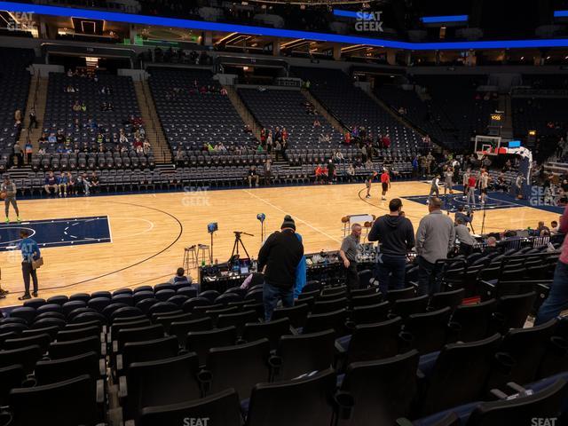 Target Center - Section 132 Seat View
