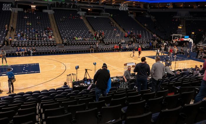 Target Center - Section 132 Seat View