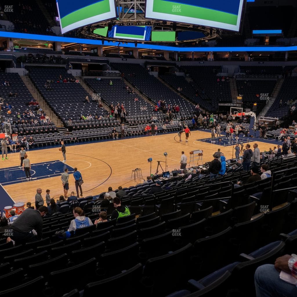 Target Center - Section 133 Seat View