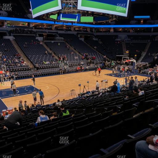 Target Center - Section 133 Seat View