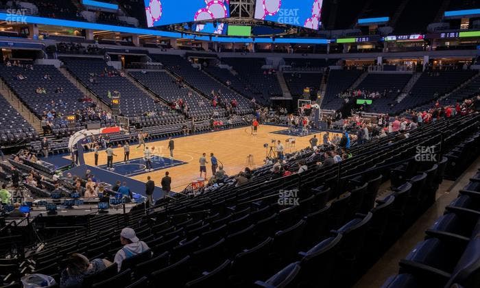 Target Center - Section 136 Seat View