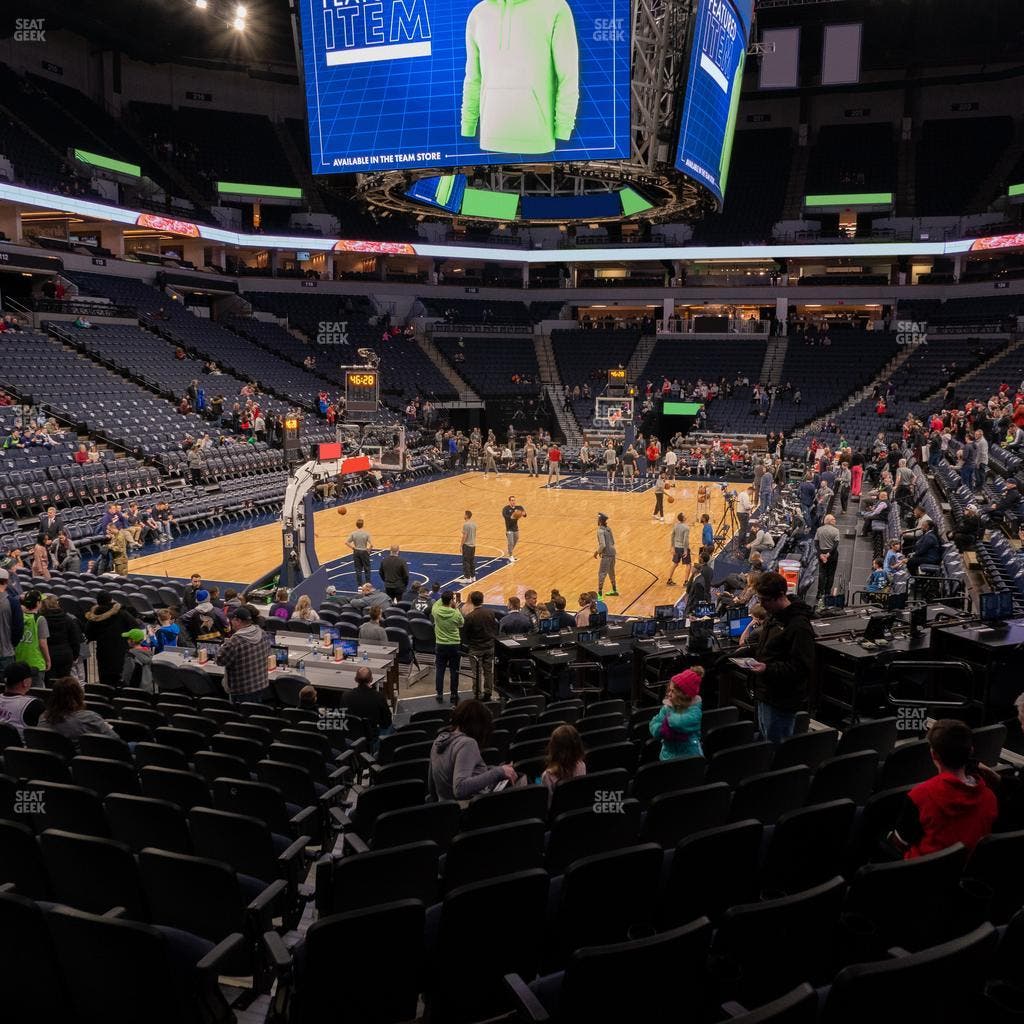 Target Center - Section 138 Seat View