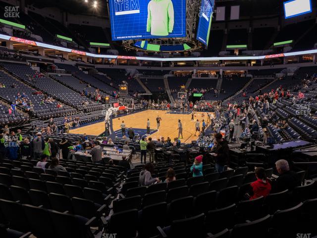 Target Center - Section 138 Seat View