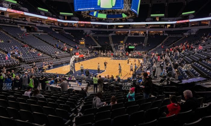 Target Center - Section 138 Seat View