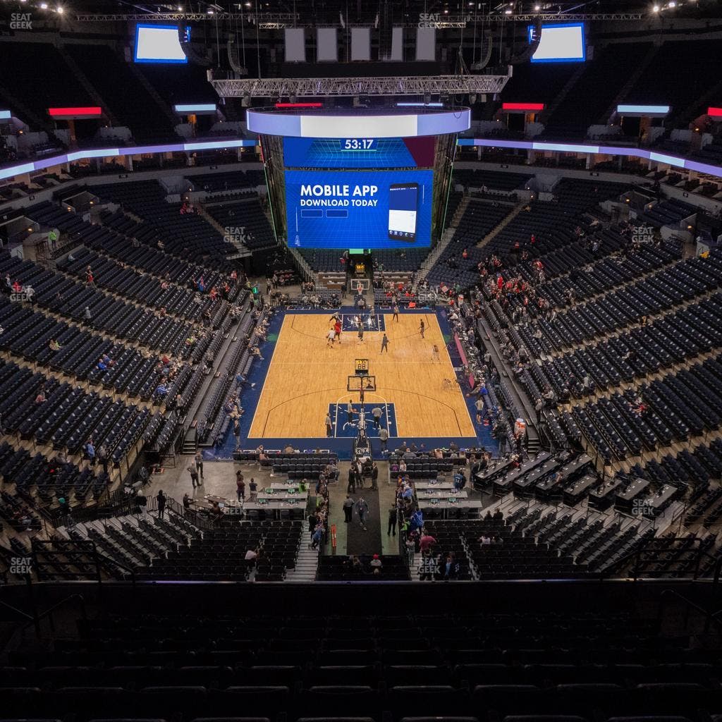 Target Center - Section 201 Seat View