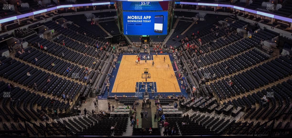Target Center - Section 201 Seat View
