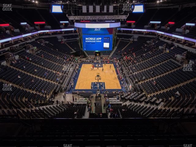 Target Center - Section 201 Seat View