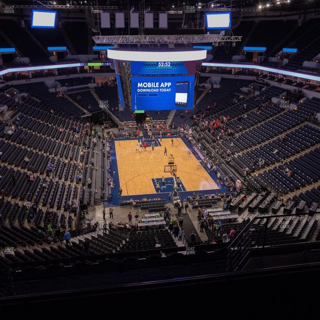 Target Center - Section 202 Seat View