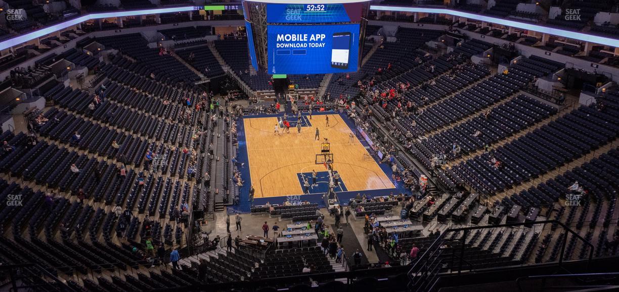 Target Center - Section 202 Seat View