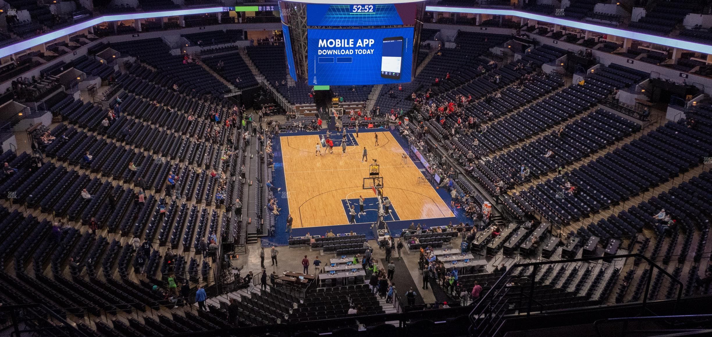 Target Center - Section 202 Seat View