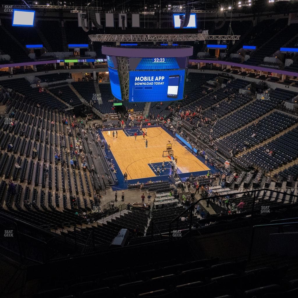 Target Center - Section 203 Seat View