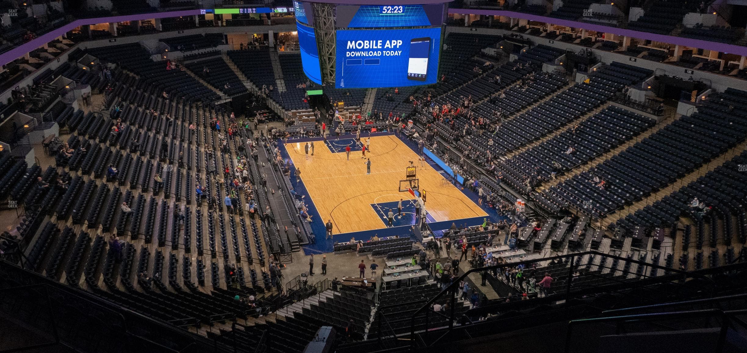 Target Center - Section 203 Seat View