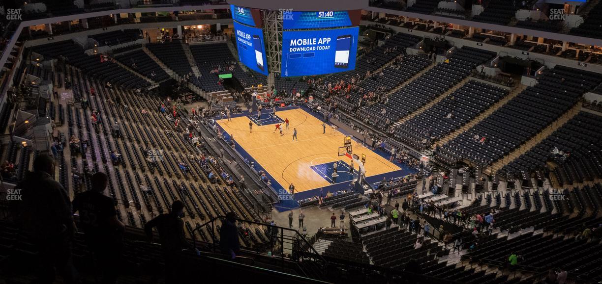 Target Center - Section 204 Seat View