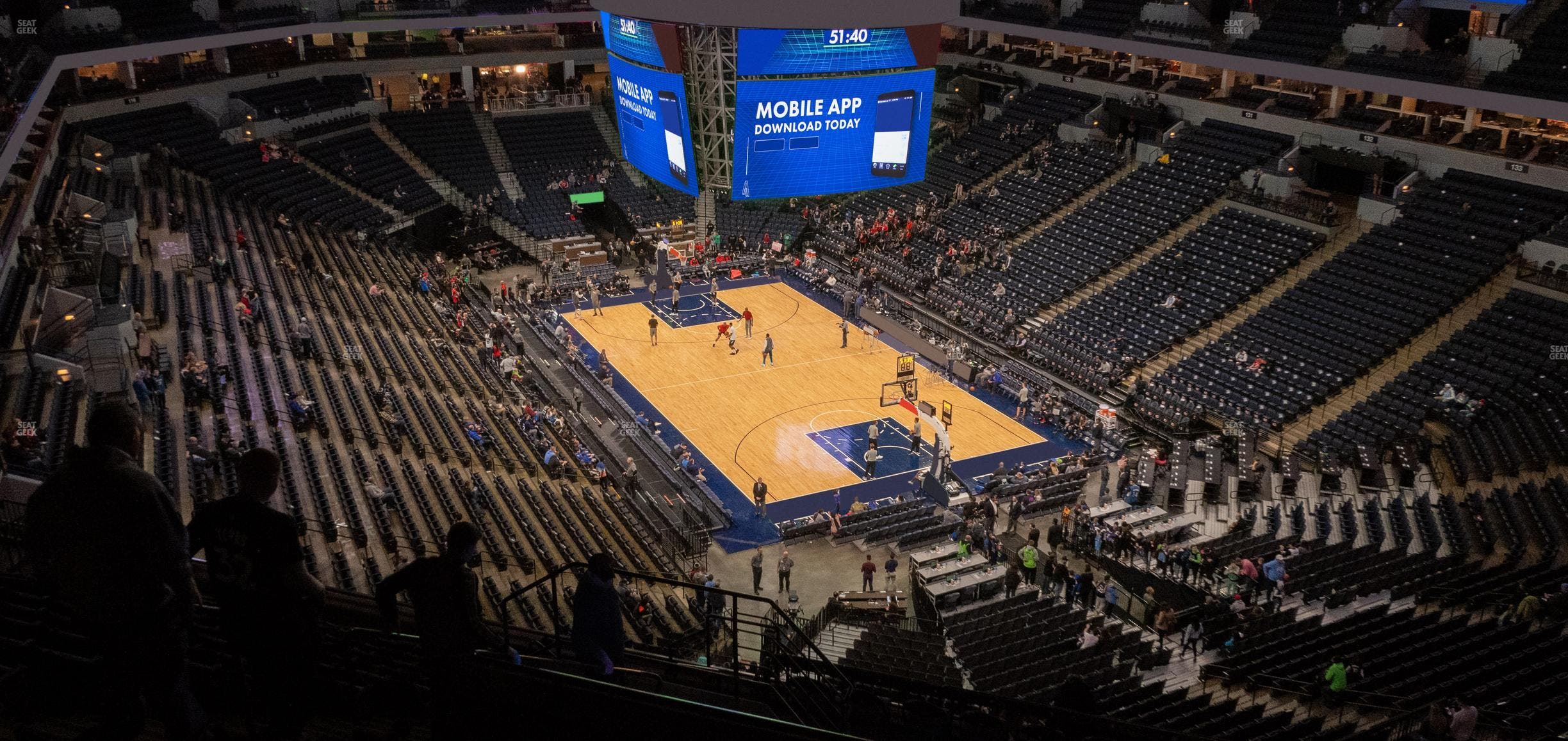Target Center - Section 204 Seat View