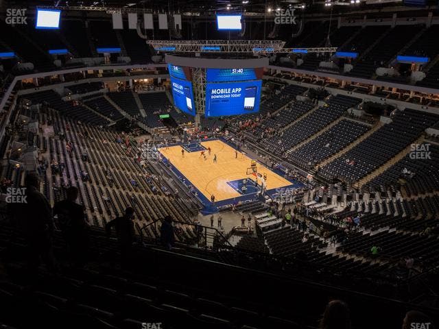 Target Center - Section 204 Seat View