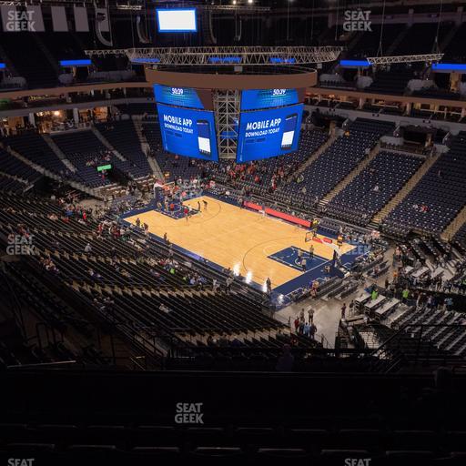 Target Center - Section 206 Seat View