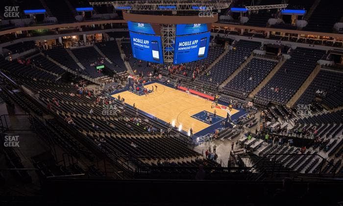 Target Center - Section 206 Seat View