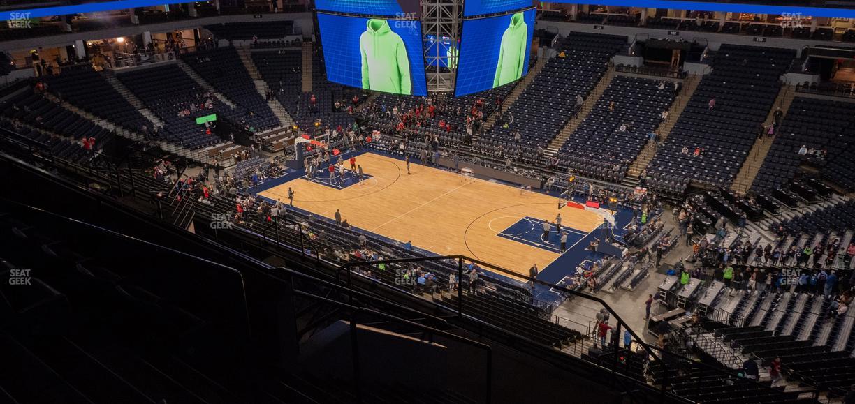 Target Center - Section 207 Seat View
