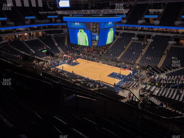 Target Center - Section 207 Seat View