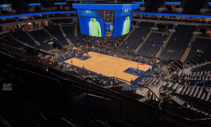 Target Center - Section 207 Seat View