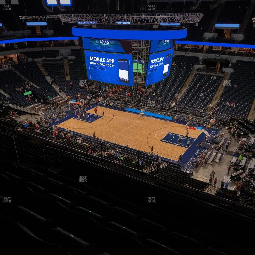 Target Center - Section 208 Seat View