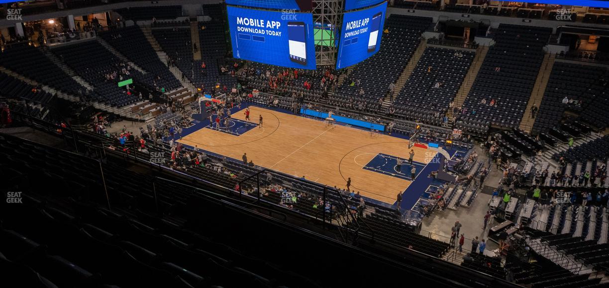Target Center - Section 208 Seat View