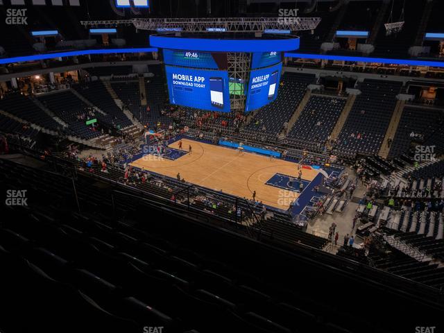 Target Center - Section 208 Seat View