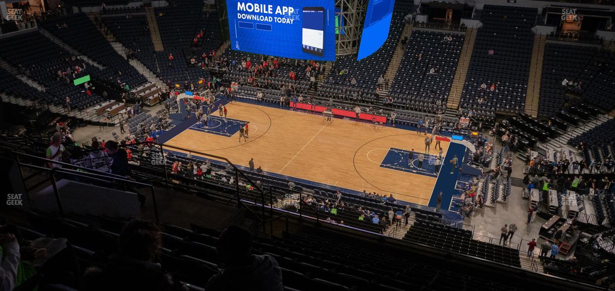 Target Center - Section 209 Seat View