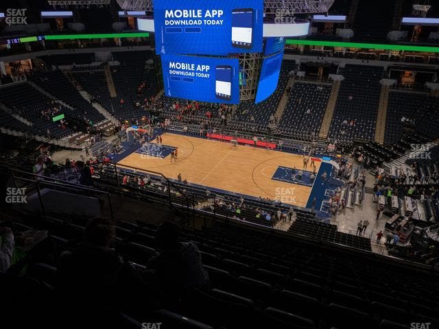 Target Center - Section 209 Seat View