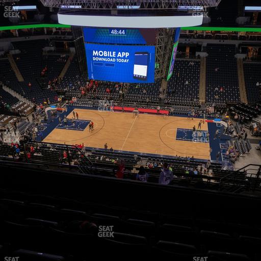 Target Center - Section 210 Seat View