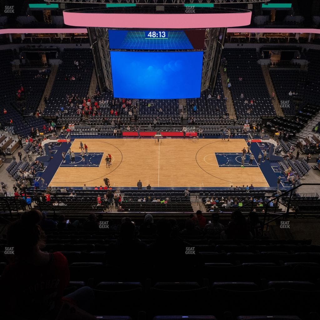 Target Center - Section 211 Seat View