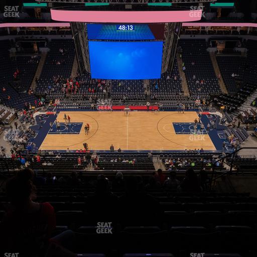 Target Center - Section 211 Seat View