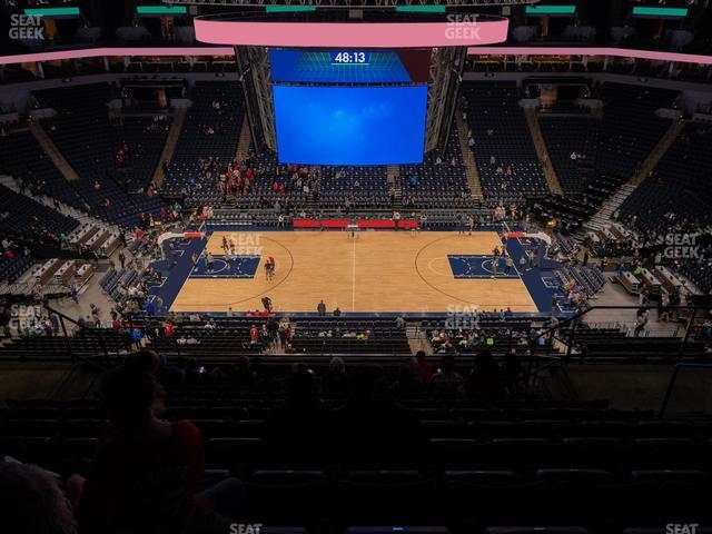 Target Center - Section 211 Seat View