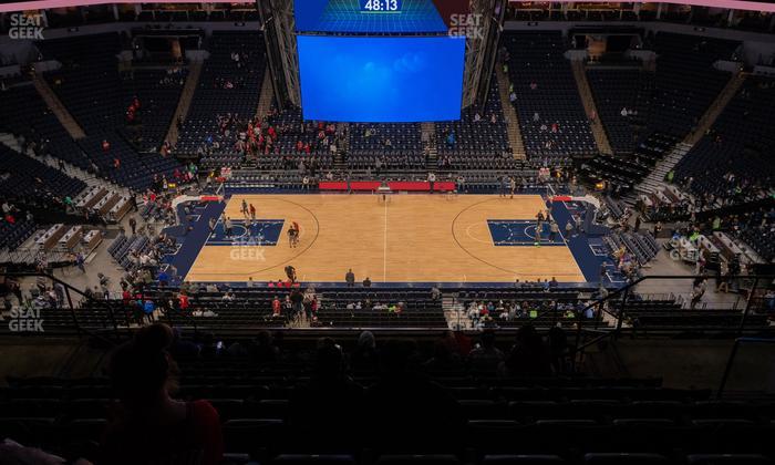 Target Center - Section 211 Seat View