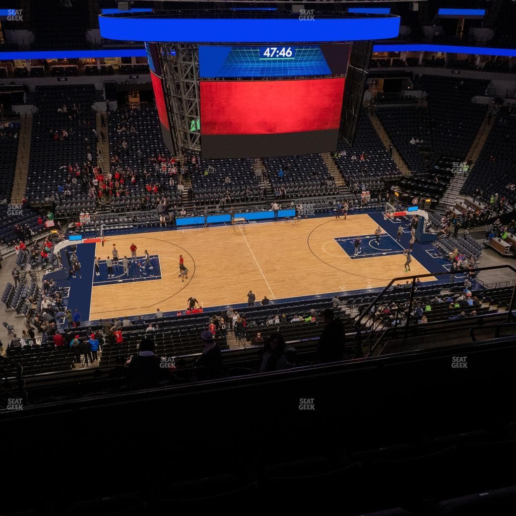 Target Center - Section 212 Seat View