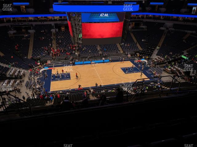Target Center - Section 212 Seat View