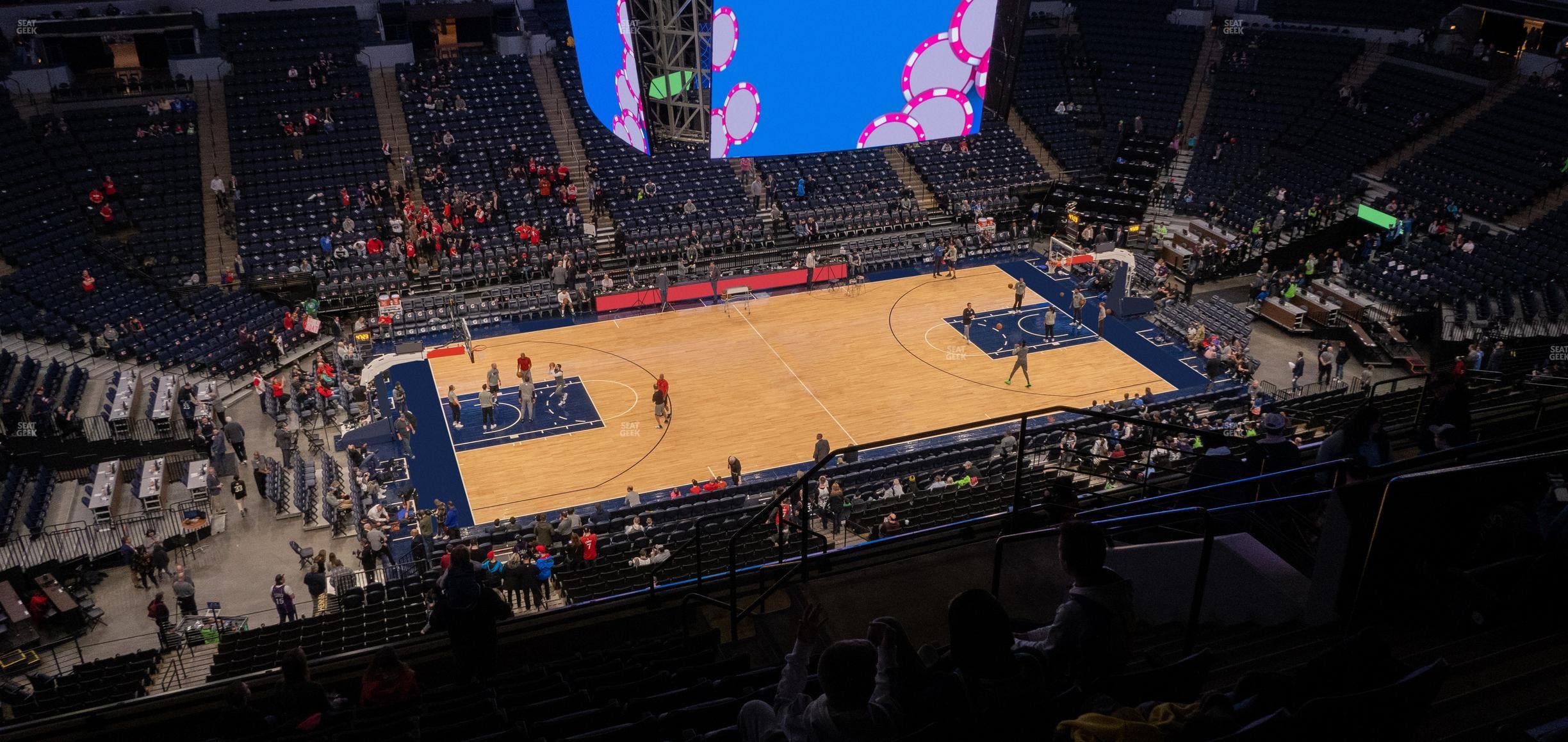 Target Center - Section 213 Seat View