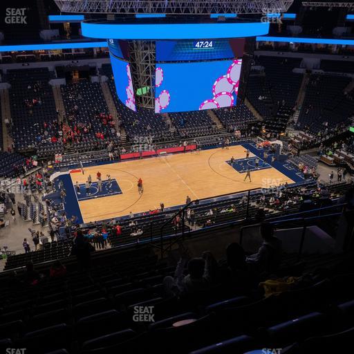 Target Center - Section 213 Seat View