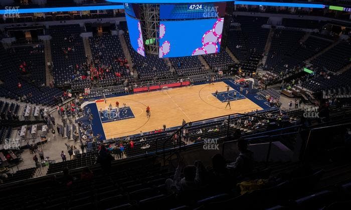 Target Center - Section 213 Seat View