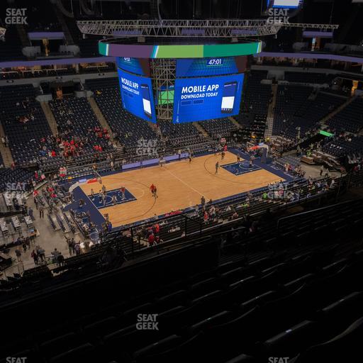 Target Center - Section 214 Seat View