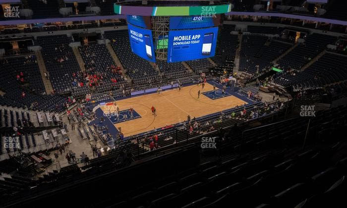 Target Center - Section 214 Seat View